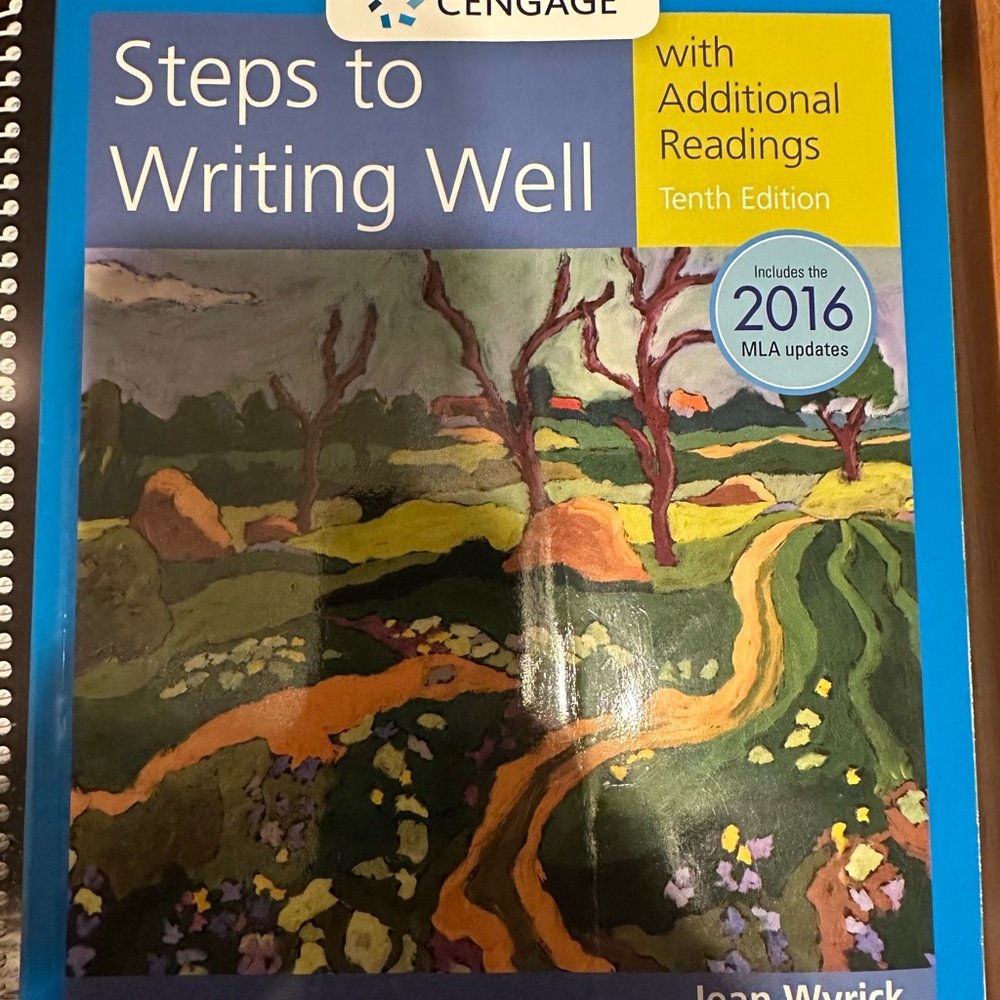 Steps to Writing Well Book